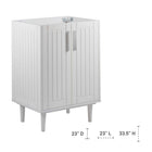 Modway Augusta 24" Bathroom Vanity Cabinet - White-Soft-Close Doors