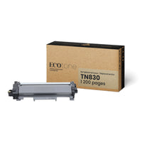 Ecotone Brother TN830 Toner Cartridge - Standard Yield - Black-Colour: Black