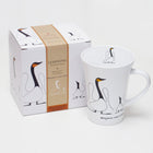Oscardo Learning by Benjamin Chee Chee Porcelain Mug - 295ml-Slender Shape Porcelain Mug - Holds 295ml / 10 oz, ideal for coffee, tea, and hot beverages