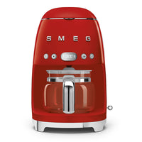 SMEG 10 Cup Coffeemaker - Red-Aroma function: it is possible to taste a more or less intense filter coffee according to your preferences.