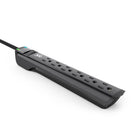 360 Electrical Suite+ 6-Outlet Surge Strip with Rotating Plug and 8-ft Cord - Black-8ft Power Cord puts power where you need it