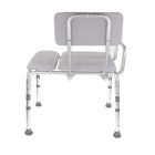 BIOS Living Padded Transfer Bench-Rust resistant frame