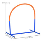 PawHut Dog Agility Training 4-Piece Set with Carrying Bag - Blue-Great way to train your dog 