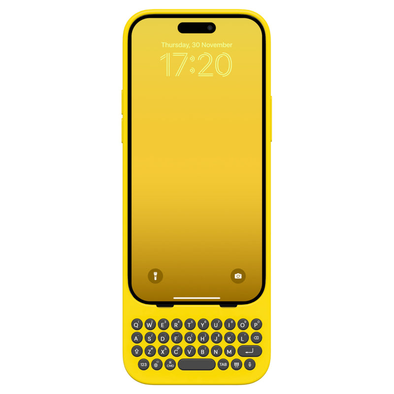 Clicks Keyboard Phone Case for iPhone 15 Pro - BumbleBee | staples.ca