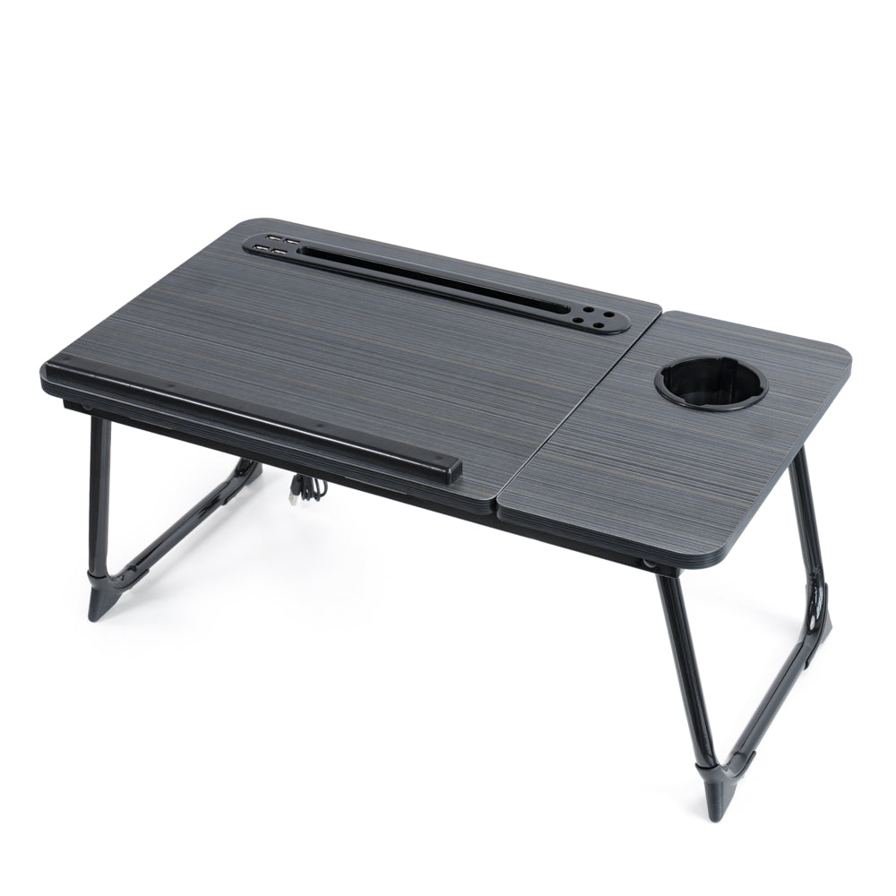 ShoppingAll Portable Foldable Lap Desk for Sofa and Bed - Black