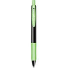 Zebra Sarasa Clip Decoshine Gel Retractable Pen - Green-Rapid dry, smudge proof ink. Ideal for avid and left-handed writers