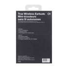 Basic Tech True Wireless Sport In-Ear Earbuds - Charcoal-Up to 1 hour charging time for the earbuds