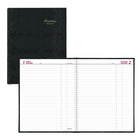 Brownline 2027 Daily Planner with Perfect binding - 10" x 7-7/8" - Black-12-Month: January 2027 to December 2027