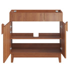 Modway Miles 36" Bathroom Vanity Cabinet - Walnut-8