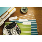 Avery TrueBlock White Laser/Inkjet File Folder Labels, 3-7/16" x 2/3", 600 Pack (5366)-White