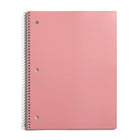 Pep Rally Spiral Notebook - Ruled - 70 Sheets - Pink-8" x 10.5" ruled notebook