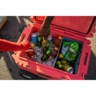 RovR RollR 60 Quart Wheeled Hard Cooler with Tow Handle - Powder-Specifically designed to store glass wine and spirit bottles upright