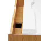 Modway Kinetic 38" Wall-Mount Office Desk - White Natural-8