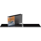QuickFit Heavy Duty Legal Landscape Spreadsheet Binder - Round Ring - 1.5" - Black - 4 Pack-1.5"