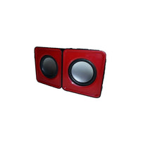 MMNOX 324R Portable USB Speakers, Red (SP-MX-HM324R)-USB connectivity