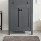 Modway Nantucket 24" Bathroom Vanity Cabinet - Grey-Non-Marking Foot Caps