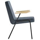 Modway Vista Dining Armchair - Laguna-Non-Marking Floor Glides