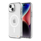 AXS Crystal Shield D3O Case MagSafe Compatible for Apple iPhone 15 Plus - Clear-8ft drop tested, backed by D3O technology