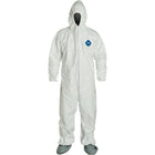 Dupont Personal Protection, Tyvek 400 Coveralls, 2X-Large, White, Tyvek - 6 Pack-Colour: White