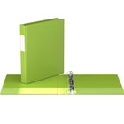 Davis Group Premium Economy Binder - D Ring - 1" - Lime Green - 6 Pack-1"