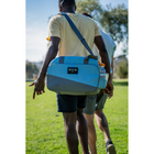 RovR TravelR 36 Can Soft Cooler Duffel with Shoulder Strap - Charcoal-Padded adjustable shoulder straps ready for the trail 