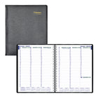Blueline 2027 Weekly Planner - 10-3/4" x 8-1/2" - Black - Bilingual-12-Month: January 2027 to December 2027