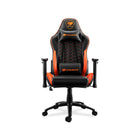COUGAR Outrider Reclining and Tilting Gaming Chair - Black and Orange-Gaming Office Chair with Wraparound and High Backrest Design