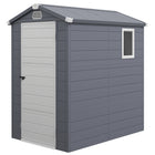 Outsunny 4.5' x 6' Garden Storage Shed-A dedicated storage space for garden tools, garden equipment's, swimming pool appliances etc.
