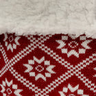General Supply Goods + Co Holiday Stocking - 18" -Built-in hanging loop for easy display