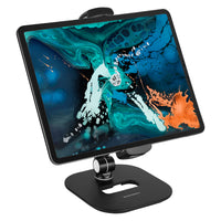 ShoppingAll Short Adjustable Tablet Stand - Black-Great for turning tablets and other devices into interactive displays