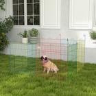 PawHut Outdoor Portable Octagon Pet Playpen-Comes in a variety of vibrant colours
