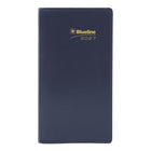 Blueline 2027 18-Month Monthly Pocket Planner with Stitched Binding - 6-1/2" x 3-1/2" - Assorted - Bilingual-Stitched Binding