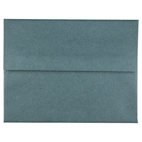 JAM Paper A2 Metallic Invitation Envelopes - 4.375" x 5.75" - Stardream Malachite Deep Green - 25 Pack -Colour: Malachite  