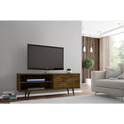 Manhattan Comfort Liberty 62.99" TV Stand, Rustic Brown (201AMC9)-Upon Assembly, Measures: 62.99 in. Length, 25.59 in. Height, 15.19in. Depth.
