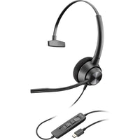 HP Poly Encorepro 310 USB-C Monoaural Headset-Headset Type: On-ear (monoaural)