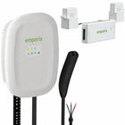 Emporia Classic Level 2 48A Hardwired NACS/TESLA EV Charger and Vue 3 2-Phase Load Management Bundle - White-Powersmart load management automatically adjusts ev charging rate to keep total electrical usage within system limits while allowing the sum of breakers to exceed panel service rating for optimized energy distribution