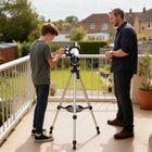 Outsunny Telescope for Adults and Beginners-5 x 24 finder scope with crosshair aids in target acquisition