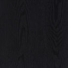 Hudson&Canal Palmera 47.5" Wide Rectangular Fluted Desk - Black Grain-8