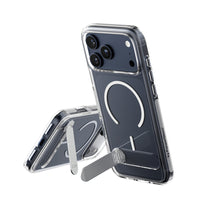 PanzerGlass CARE Case with Kickstand MagSafe for iPhone 17 Pro Max - Clear-Versatile and recycled aluminum kickstand feature designed to be practical