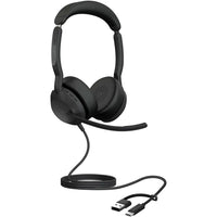 Jabra Evolve2 50 Stereo Wired USB-C/A and Bluetooth Headset - Teams-Work-anywhere professionalism, with noise cancelling microphone technology