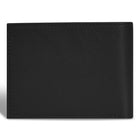 Champs Onyx Leather Center Wing Wallet - Black-RFID Lining