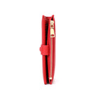 Champs Iconic Slim Wallet - Red-RFID protective Lining