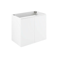 Modway Bryn 30" Wall-Mount Bathroom Vanity - White-Modern Bathroom Vanity