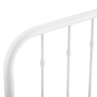 Modway Lennon Metal Twin Headboard - White-7 Mounting Positions