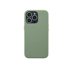 General Supply Goods + Co Vegan Leather Case with Metallic Buttons and MagSafe Compatible for iPhone 13/13 Pro - Jade Green-Compatible with iPhone 13/13 Pro