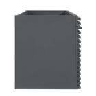 Modway Render 48" Single Sink Compatible Bathroom Vanity Cabinet - Grey-Sink Basin Not Included