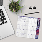 DateWorks 2026-2027 Monthly Pocket Planner - 3.5" x 6.5" - Tie Dye - English-7