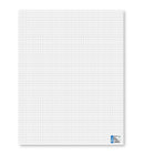 Royal Brites Heavyweight Grid Poster Board - 22" x 28" - White-Grid lines allow perfect aligned placement on board