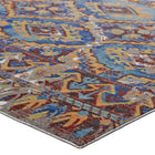Modway Centehua Distressed Southwestern Aztec Area Rug - 8 ft W x 10 ft L - Multicolored-High Density / Machine-Woven