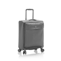 Heys Xero Elite 2.0 21" Carry on Luggage - Grey-The airline-approved carry-on weighs a mere 4.0 pounds; the entire set weighs only 1.8 pounds more than Xero… yet Xero Elite 2.0 adds a number of convenient features for added functionality